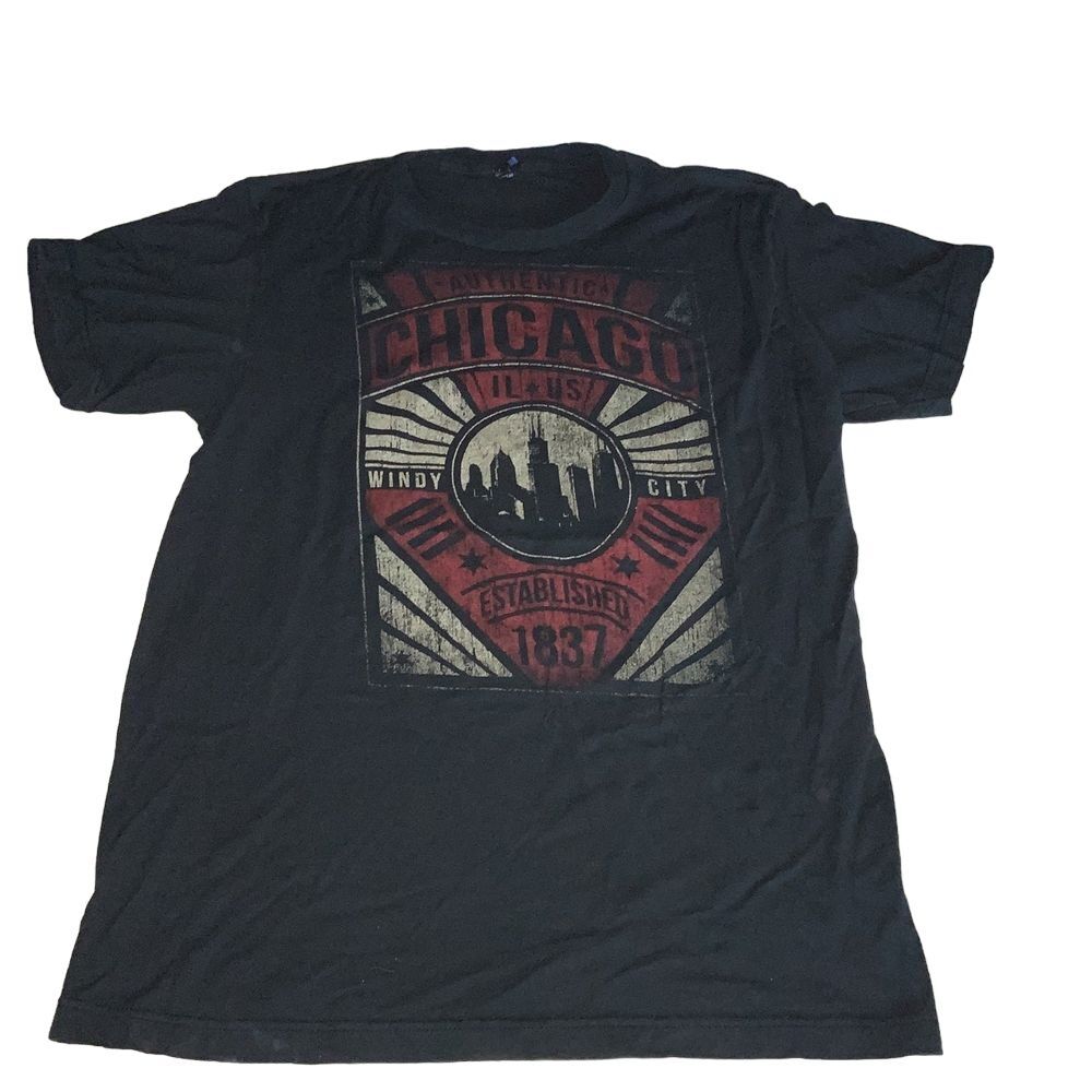 Authentic Chicago IL USA Windy City T-SHIRT size Medium